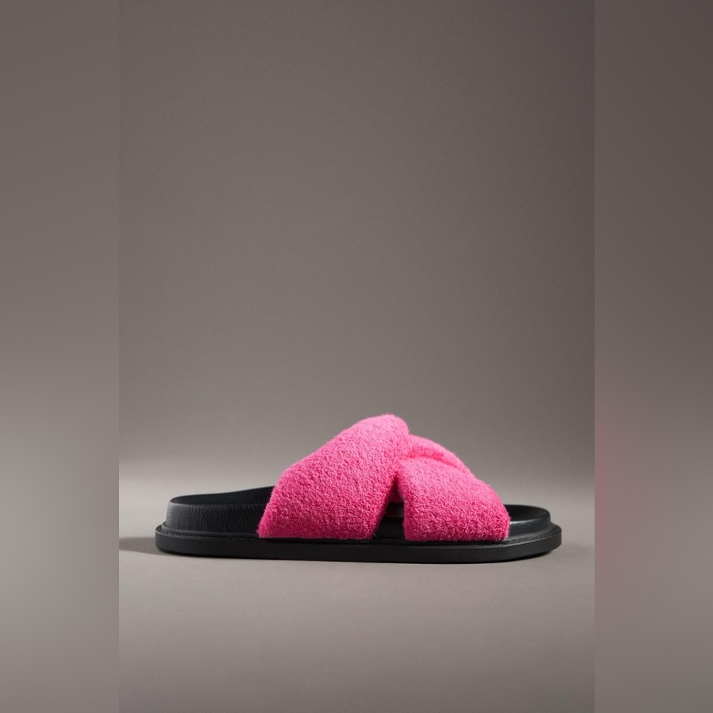 Maeve | Anthropologie | Terry Slide Sandal - Picture 2 of 5